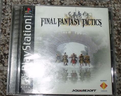 PS1 FINAL FANTASY TACTICS BLACK LABEL PLAYSTATION | eBay