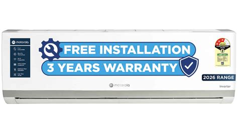 Flipkart launches Motorola ACs in India with installation and 3 year ...