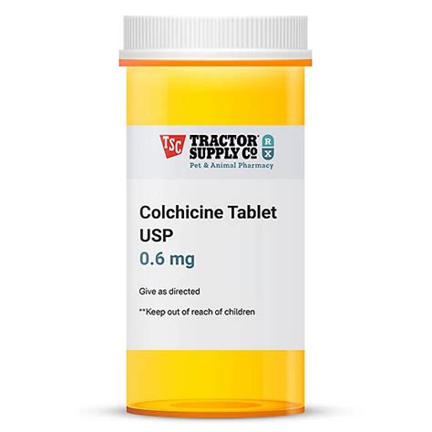 Colchicine Tablet, USP, 0.6 mg at Tractor Supply Co