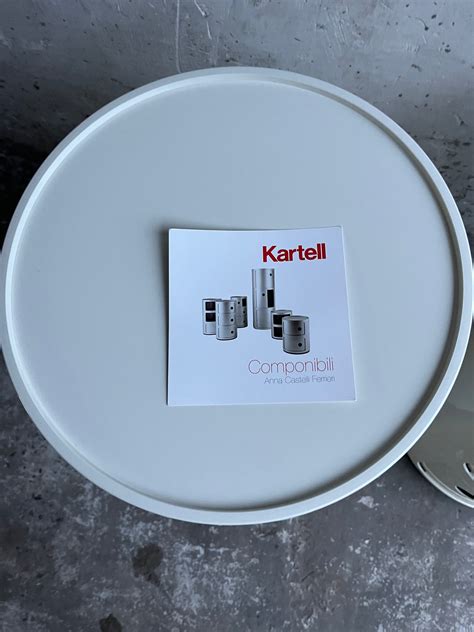 Modern Kartell Overige kasten Plastic White bij Reliving