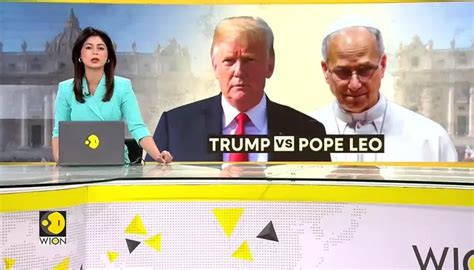 Pope Leo says he has no interest in debating Trump
