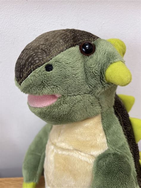 18 BUILD A BEAR GREEN ANKYLOSAURUS DINOSAUR DINO BABW RETIRED RARE EBay