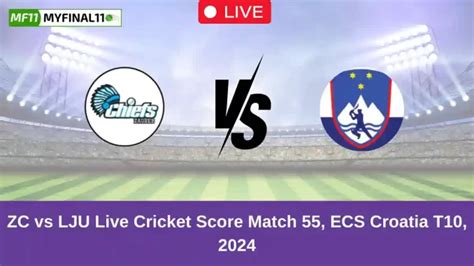 ZC vs LJU Live Score, ECS Croatia T10
