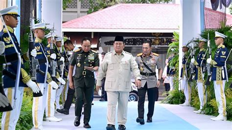 Prabowo: Dulu TNI Dituduh Pelanggar HAM, Sekarang Polisi Jadi Sasaran ...