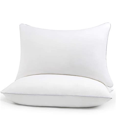 HIMOON Bed Pillows for Sleeping 2 Pack,Standard Size Cooling Pillows ...