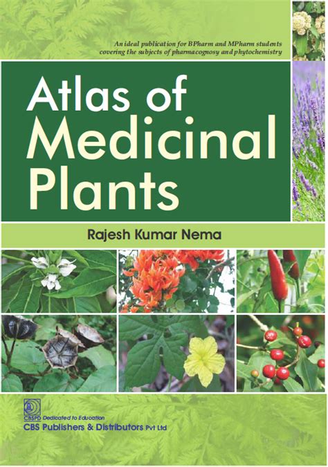 ATLAS OF MEDICINAL PLANTS - 1ST/2024 - RAJESH NEMA – Naresh Books