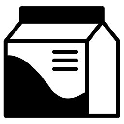 Caixa de leite - ícones de comida e restaurante grátis