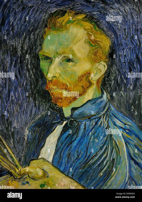 Tableau Autoportrait Van Gogh Reproduction Toile D'Art - Autoportrait ...