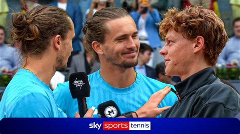 Alexander Zverev humours Jannik Sinner and team post Madrid final ...