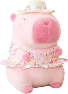 Amazon Elainren Elegante Juguete De Peluche Capybara Rosa S Per