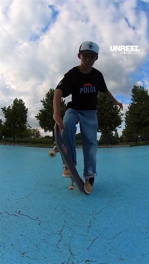 Freestyle skateboarding prodigy