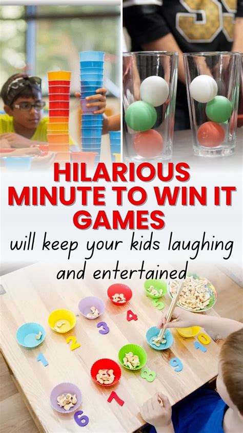 Pin On Minute To Win It Games