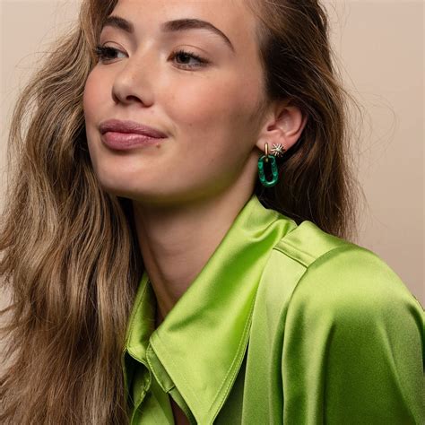 Ti Sento Yellow Gold Plated Cubic Zirconia Star Stud Earrings – Michael ...