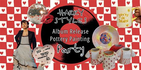 Harry Styles Album Release Pottery Painting Night, Crafty Monkey ...