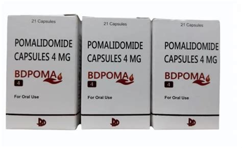 BDPOMA 4MG, Pomalidomide Capsule at ₹ 7210/bottle | Pomalidomide in ...