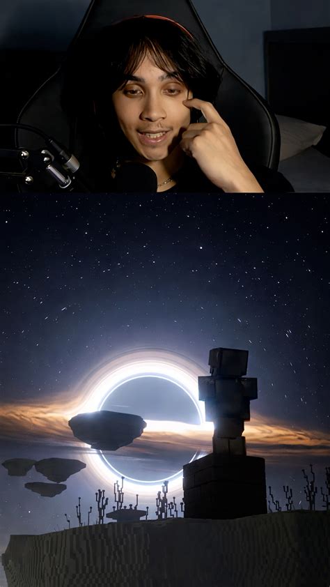 Is survival possible near a black hole in Minecraft?