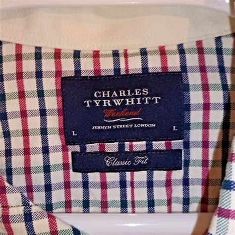 Charles Tyrwhitt Weekend Jermyn Street London Classic Fit Size Large