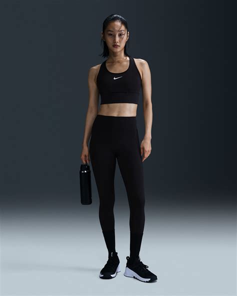 Nike Universa Women's High-Waisted Full-Length Leggings with No Front ...