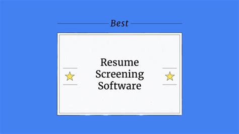 2026's Best Resume Screening Software: Top 20 Picks - People Managing ...