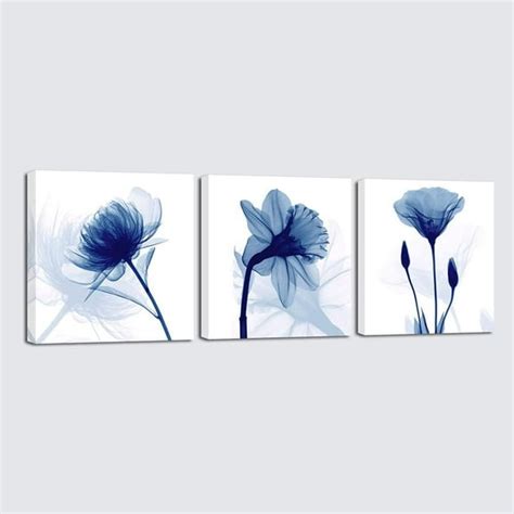 Canvas Wall Art for Living Room Wall Decor for Bedroom Bathroom Black ...