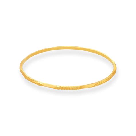 Classic Finely Detailed And Crafted 22KT Gold Bangles