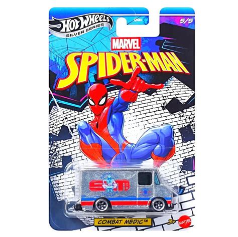 HOT WHEELS SILVER SERIES MARVEL SPIDER-MAN 2026 ( SET OF 5 ) – Cocoland ...