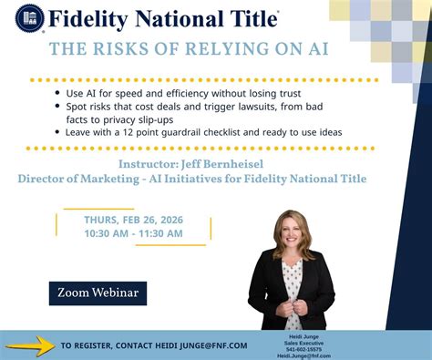 The Risk of Relying on AI, Online event, Lebanon, Oregon, 26 February ...