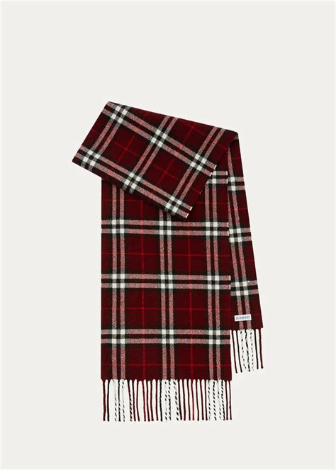 Burberry Sparkle Check Cashmere Scarf - Bergdorf Goodman