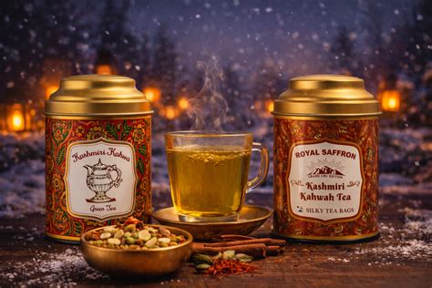 Best Tea for Winter in India: Authentic Kashmiri Kahwah with Real ...