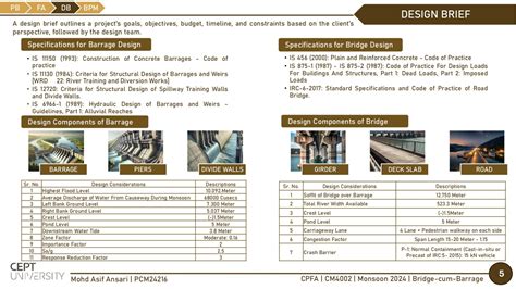 The Barrage Cum Bridge Project | CEPT - Portfolio