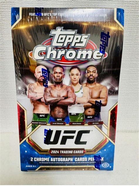 Ufc Topps Chrome Hobby Box