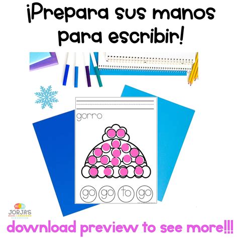 Actividades de Motricidad fina Marca las figuras invierno Winter in ...