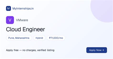 Cloud Engineer Jobs at VMware in Pune 2026 | Apply Now