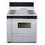 Premier 36-in 4 Burners 3.9-cu ft Freestanding Natural Gas Range (White ...