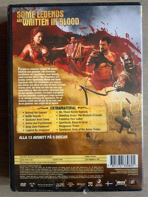 Spartacus: Blood and Sand - Säsong / Ny/Inplast.. | Köp på Tradera ...