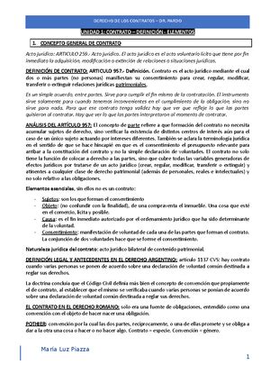 Resumen Contratos Venturini Para El Parcial Especiales Resumen Contratos U Filadd