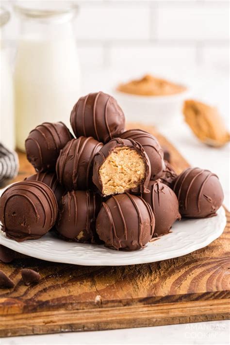 Irresistible No Bake Chocolate Peanut Butter Balls