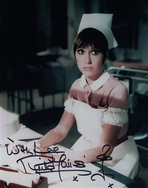 Anita Harris Nurse Clarke In Carry On Doctor Hand Signed 10 X 8 Ph Autographica