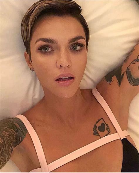 Pin By Realreckless On Ruby Rose Ruby Rose Female Portrait Orange