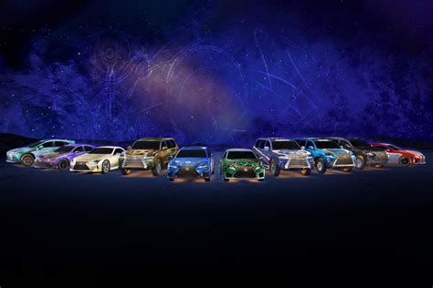 Lexus Creates 10 Cars Inspired By Marvels Eternals Superheroes