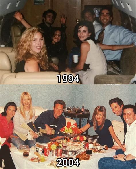 Friends Before And After Friends Tv Friends Cast Friends Best Moments