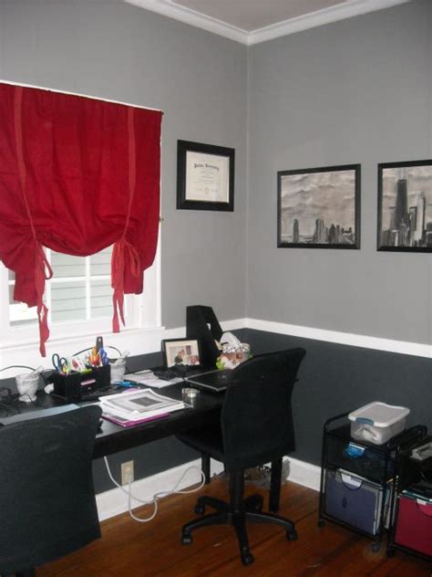 black  white office gray home offices black  grey bedroom