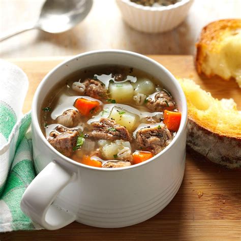 Ground Beef Barley Soup Recipe How To Make It
