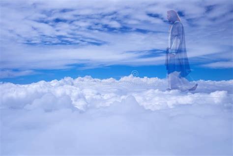 Jesus Christ In Heaven Religion Concept Stock Image Image Of Holy
