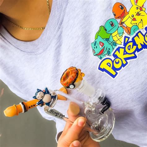 EMPIRE GLASSWORKS POKEFLUTE THEMED SIDECAR DAB RIG This Cool Rig By Empireglassworks Is