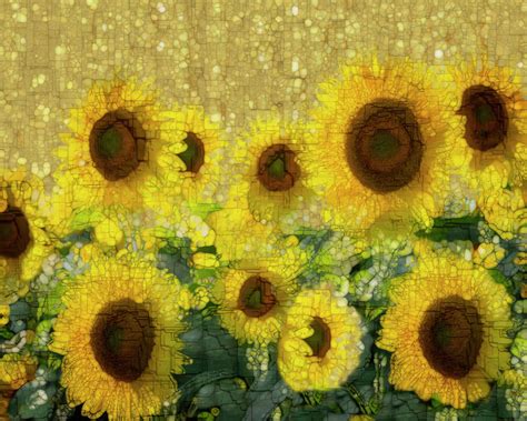 Sunflower Painting By Jack Zulli Fine Art America