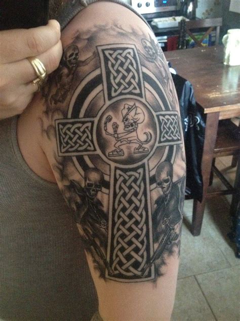 Celtic tattoos christian tattoos cross tattoos religious tattoos. Boondock Saints Arm Cross Tattoo • Arm Tattoo Sites