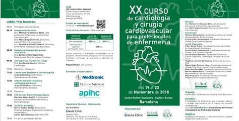 Xx Curso De CardiologÍa Y CirugÍa Cardiovascular Para Profesionales De