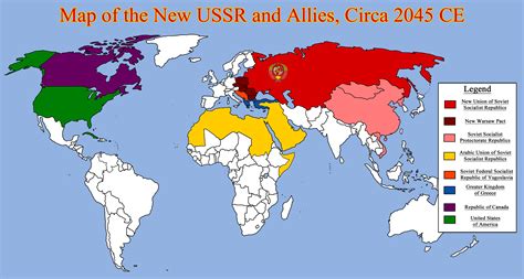 Map Of The Ussr Map Of The World
