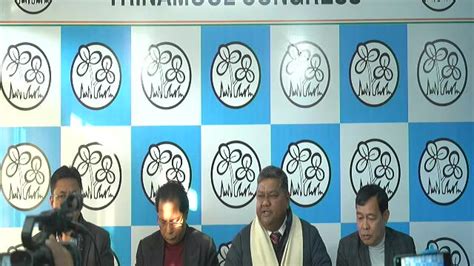Press Conference At Shillong State Party Office By Dr Mukul Sangma Leader Of Opposition